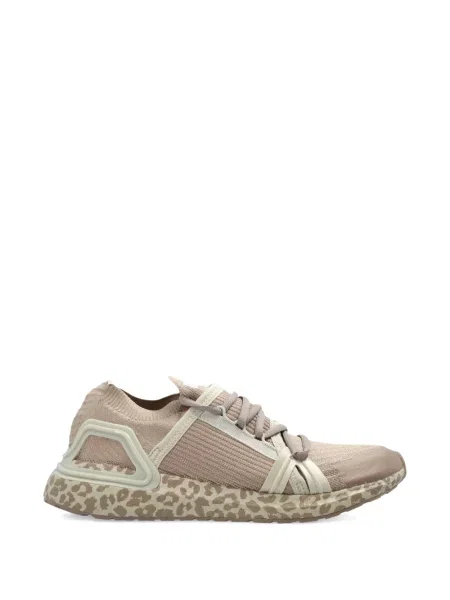 Sneakerși Adidas By Stella Mccartney cu șireturi cu model leopard din dantelă