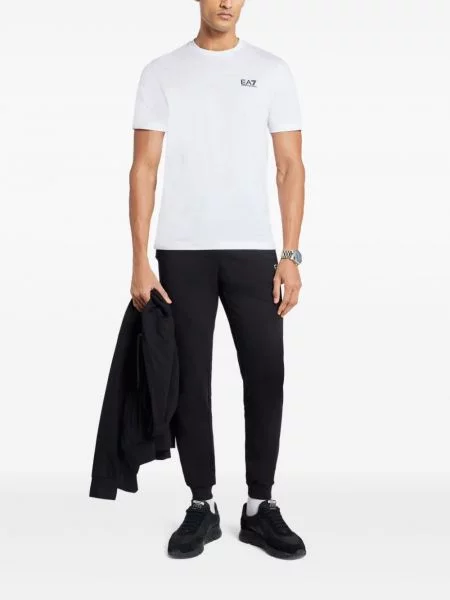 Marškinėliai Ea7 Emporio Armani balta