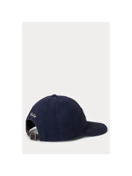 Czapka z daszkiem Polo Ralph Lauren z logo z twillu niebieska