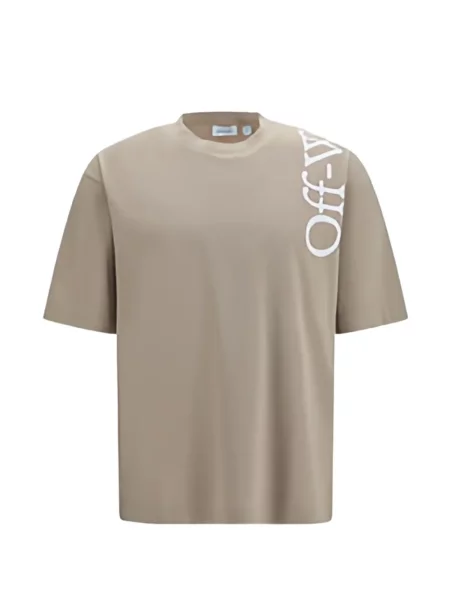 Tricou Off-white cu imagine alb