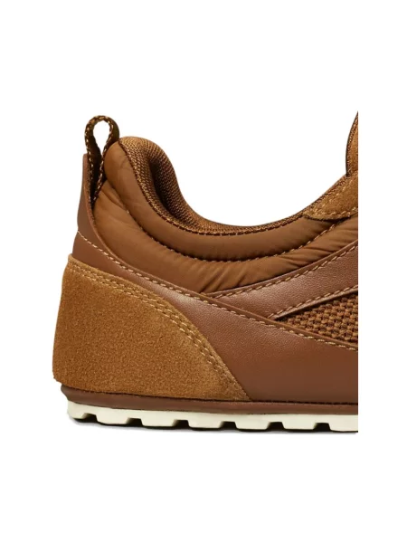 Sneakersy Tory Burch skórzane brązowe