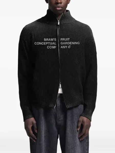 Cardigan Bram’s Fruit tricotate negru