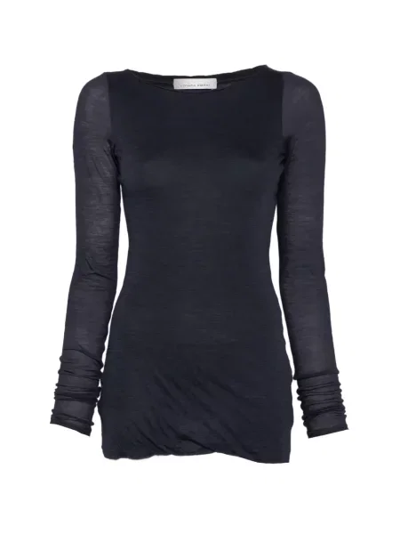 Lung tricou Liviana Conti albastru