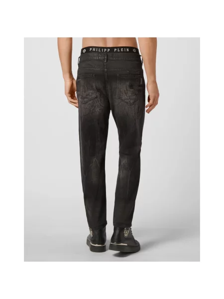 Spodnie Philipp Plein czarne