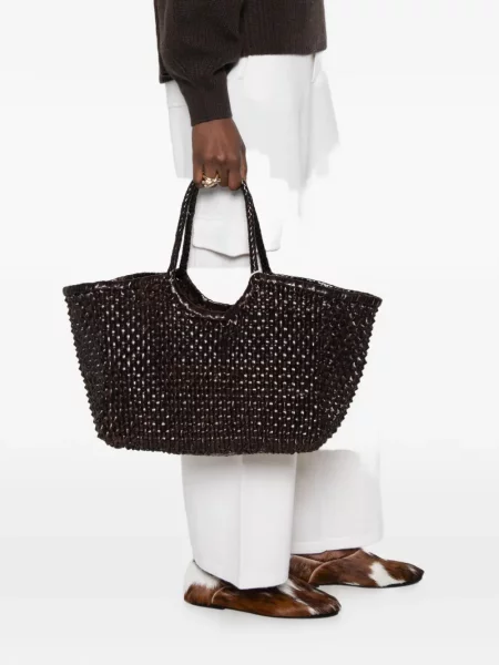Geantă shopper Dragon Diffusion maro