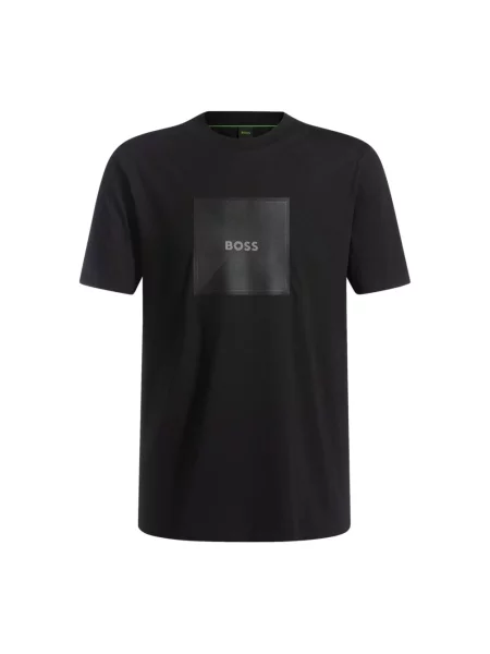 Koszulka Boss Green z logo czarna