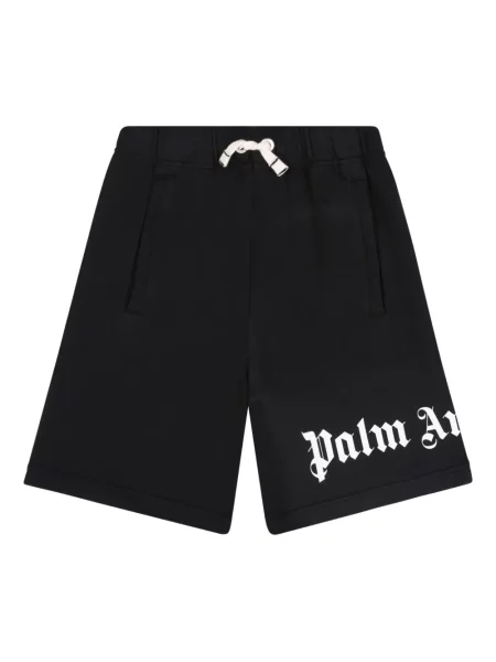 Szorty dziecięce Palm Angels czarne