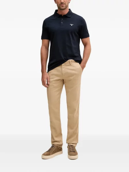 Tricou polo Barbour albastru