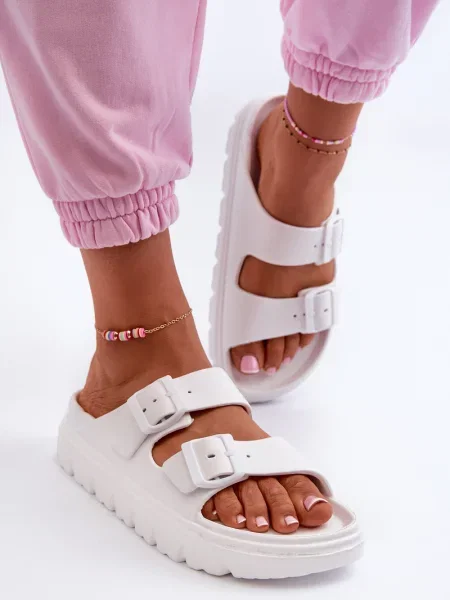 Papuci de casă Kesi alb