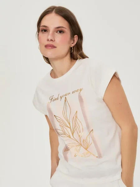 Tricou Marisse alb