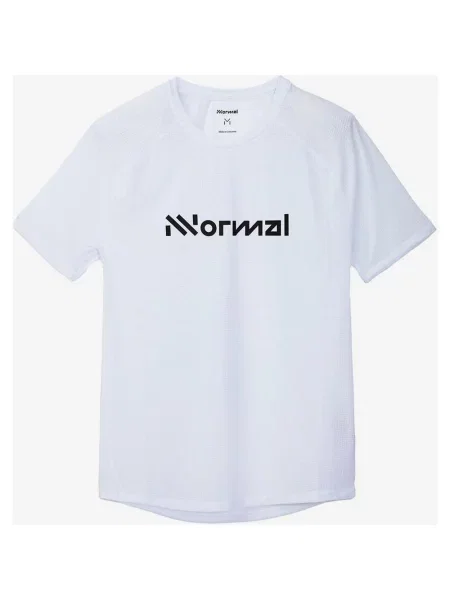 Koszulka NNormal Race krótki rękaw czarny M biały