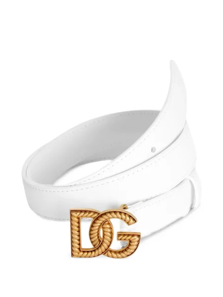 Cu centură curea Dolce & Gabbana alb