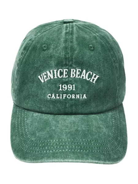 Pull&Bear Șapcă VENICE verde alb