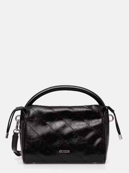 GUESS Amys Drawstring Crossbody Black Universal czarna