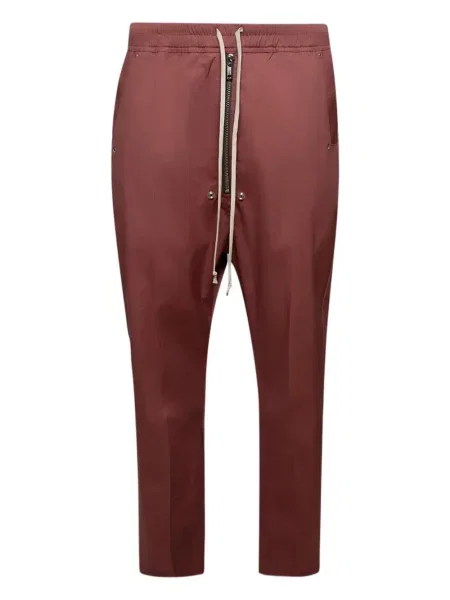 Kalhoty Rick Owens hnědé