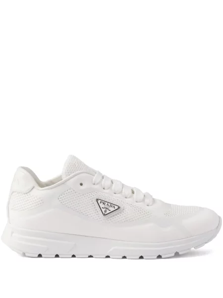 Sneakerși Prada alb