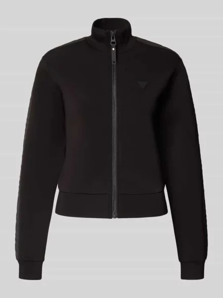 Bluza rozpinana z aplikacją z logo model ‘NEW ALLIE’ Guess czarna
