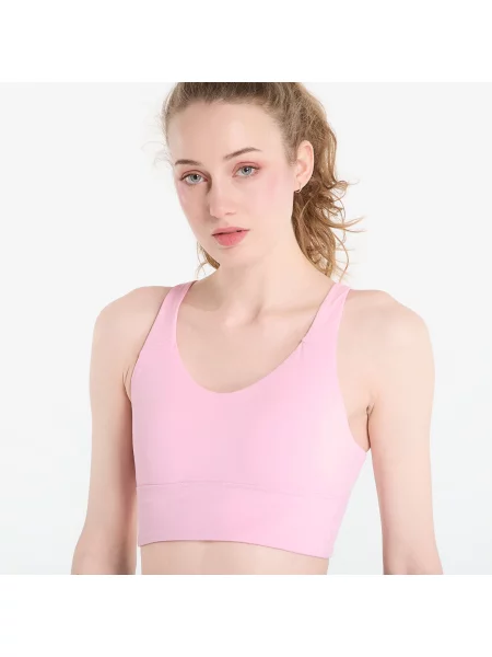 Modrček Adidas Performance s črtami roza