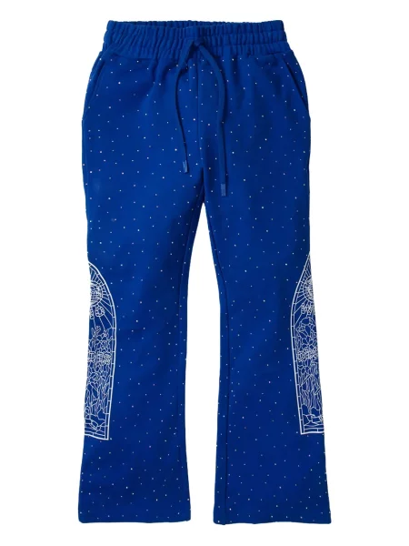 Pantaloni Who Decides War albastru