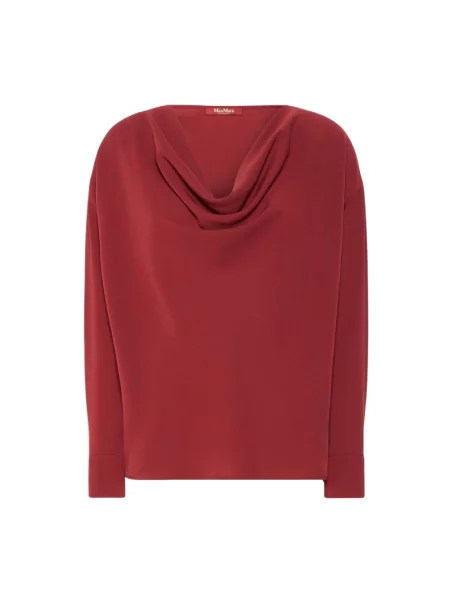 Bluzka Max Mara czerwona