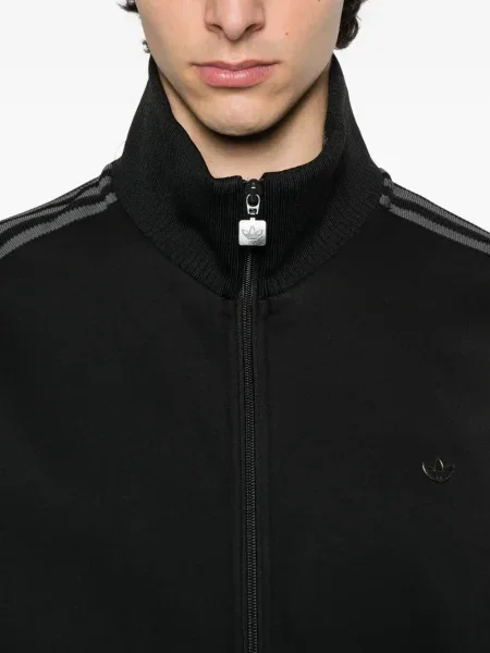Sneakerși Adidas Samba cu dungi slip-on negru