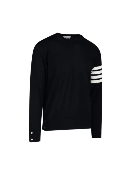 Sweter Thom Browne wełniany niebieski