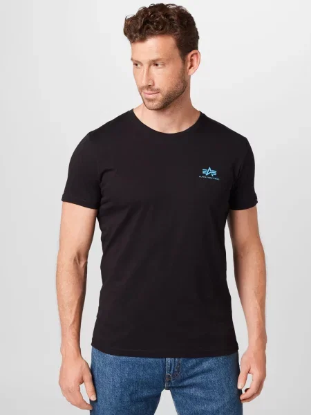 ALPHA INDUSTRIES Tricou negru