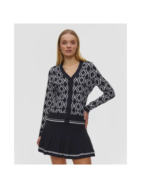 Sweter Rozpinany Bogner Amber biały