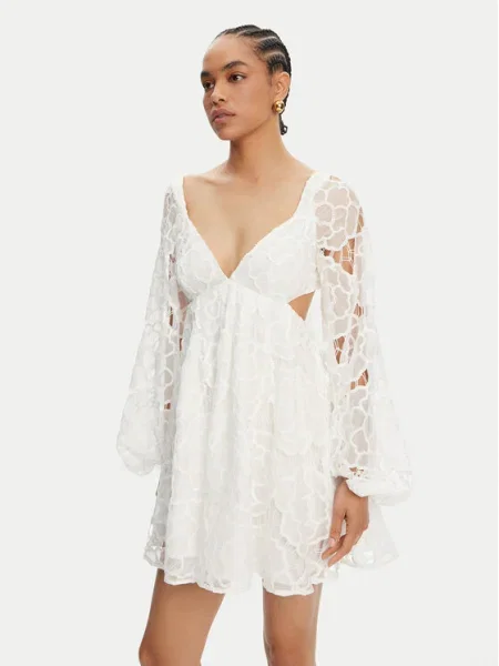 BARDOT Rochie cocktail alb