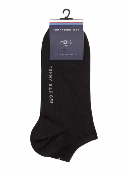 Skarpety krótkie Tommy Hilfiger czarne