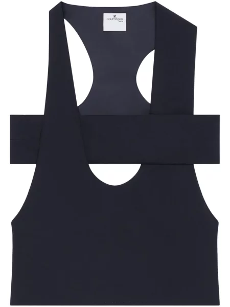 Top Courreges albastru