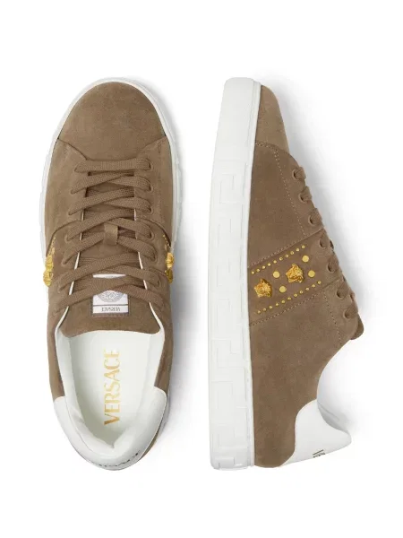 Sneakerși Versace maro