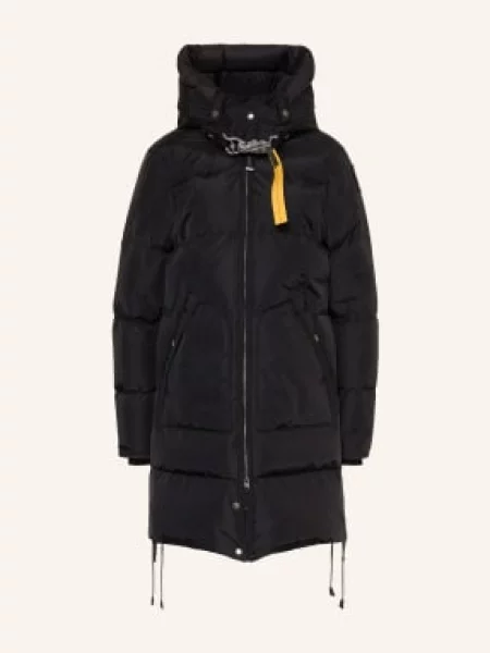Parajumpers Péřová Parka Long Bear S Odnímatelnou Kapucí černá