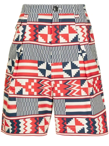 Шорти Ports V с принт бяло