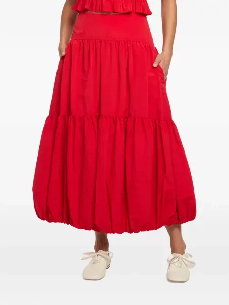 Spódnica maxi Cinq A Sept czerwona