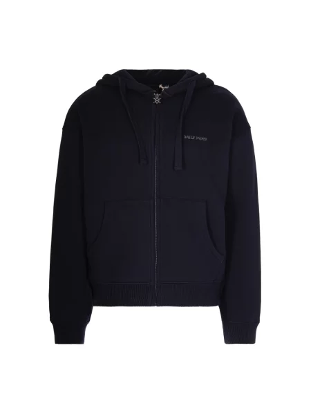 Bluza Daily Paper Boxy Zip Up Hoodie Black M czarna