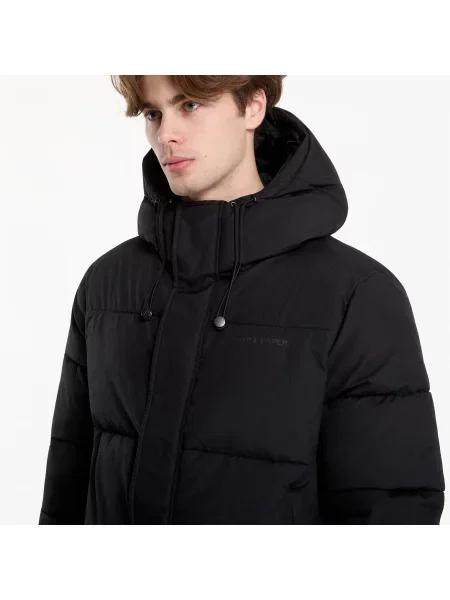 Jachetă Daily Paper Sealed Monogram Puffer Jacket Black XL negru