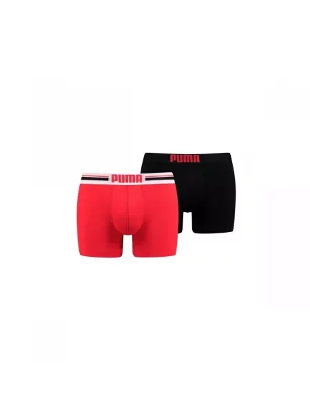 Bokserice Puma s autogramom crvena