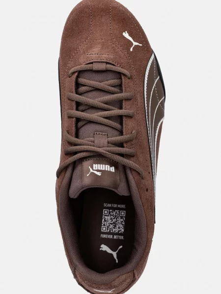 Puma velúr sportcipő CATCH barna