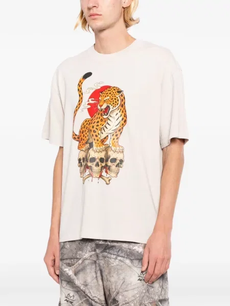 Scurt tricou Melt cu imagine