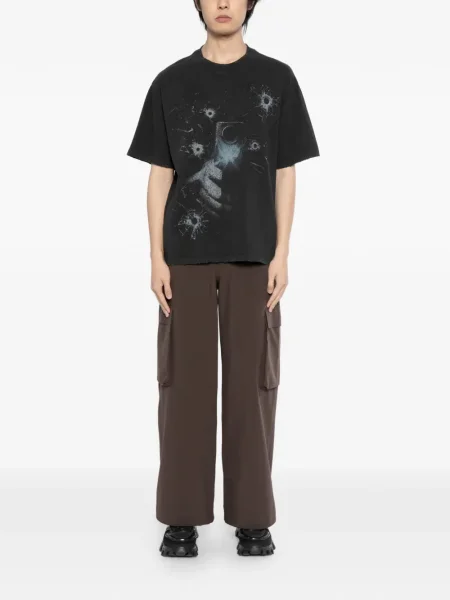 Tricou Warman cu imagine gri