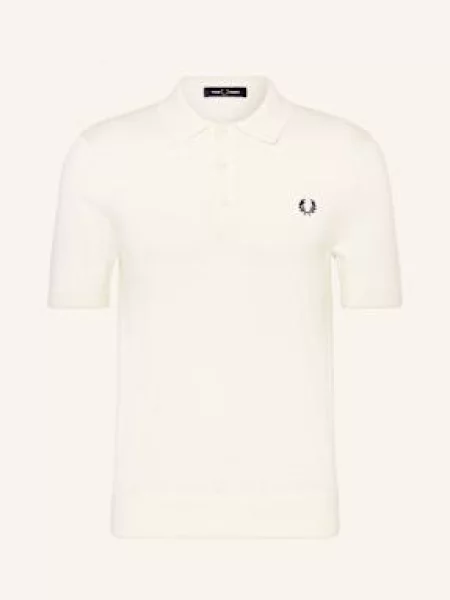 Fred Perry Úpletová Polokošile tmavě žlutá