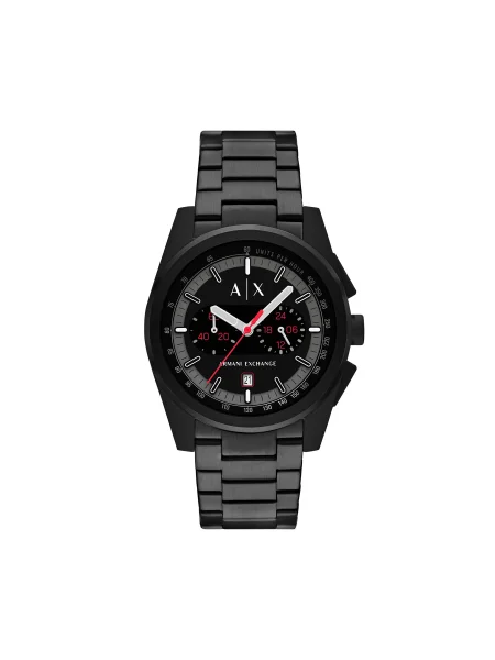 Armani Exchange Hodinky Parker Chronograph čierna