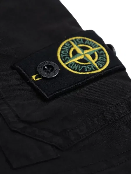 Szorty dziecięce Stone Island czarne