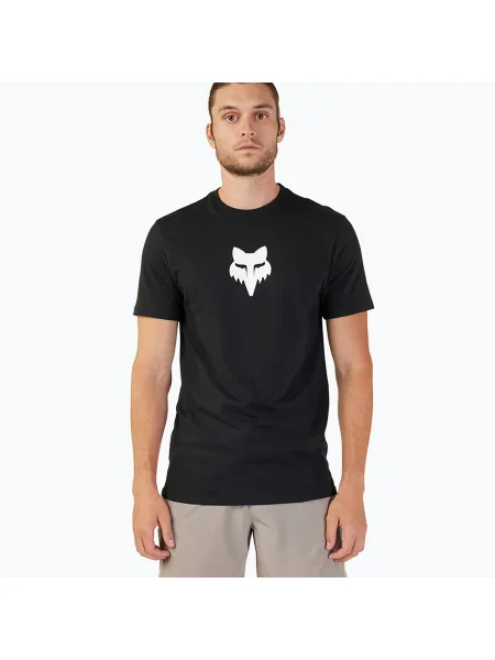 Tricou pentru bărbați Fox Racing Fox Head black negru