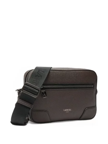 Crossbody taška Lancel hnedá