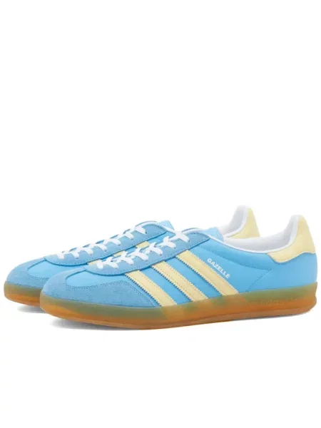 Sneakersy Adidas Originals zamszowe niebieskie