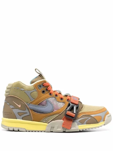 Sneakerși Nike maro