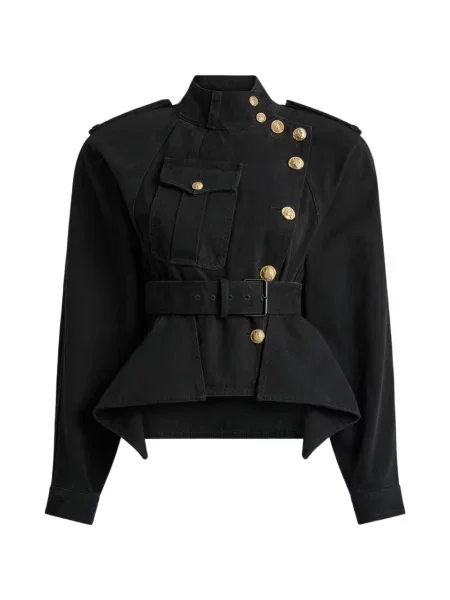 Geacă de blugi Balmain negru