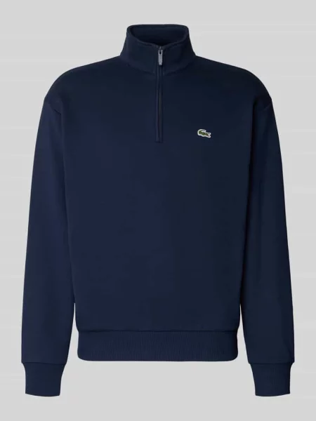 Sweter Lacoste granatowy
